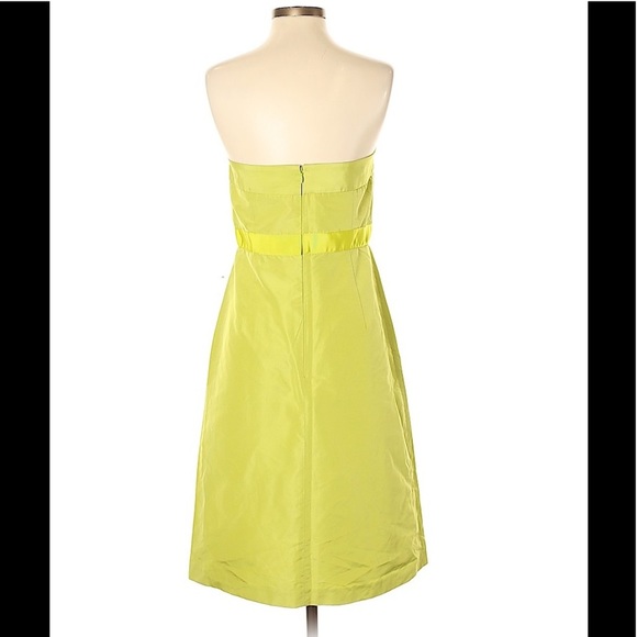 J. Crew Lime Green Special Occasions Dress NWT SZ 12P - Picture 2 of 8